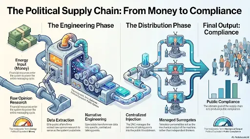 The Political Supply Chain: From Money to Compliance